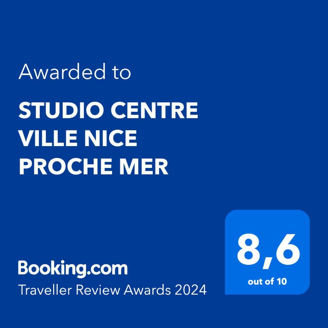 Studio Centre Ville Nice Proche Mer Zewnętrze zdjęcie